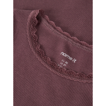 NAME IT Langærmet Bluse Kab Wild Ginger